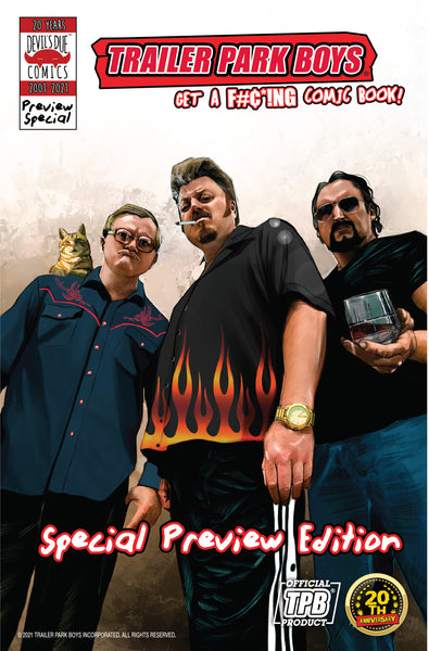 Trailer Park Boys Get A F#¢*ing Comic Book! Limited Edition Preview Bo – Devil's  Due Comics