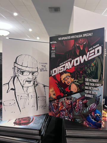 Disavowed Bundle (Signed Ashcan + Poster + Sketch)