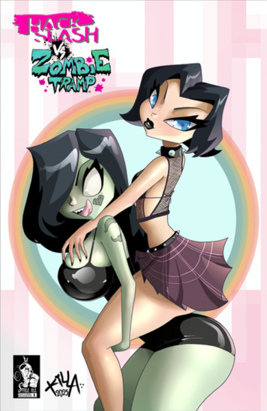 ZOMBIE TRAMP vs. HACK/SLASH #1: Knightmare Lynch Cover (SFW)