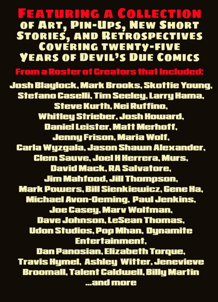 Devil's Due 25th Anniversary Special - Cover 5.P (Garza)