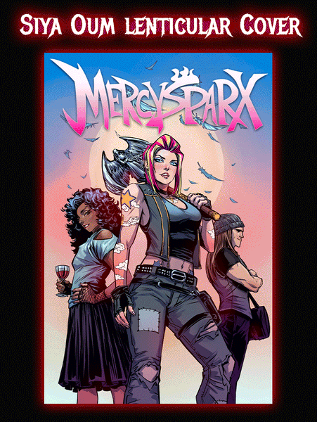 Mercy Sparx: No More Angels Left to Fall (Oum - Lenticular Cover)