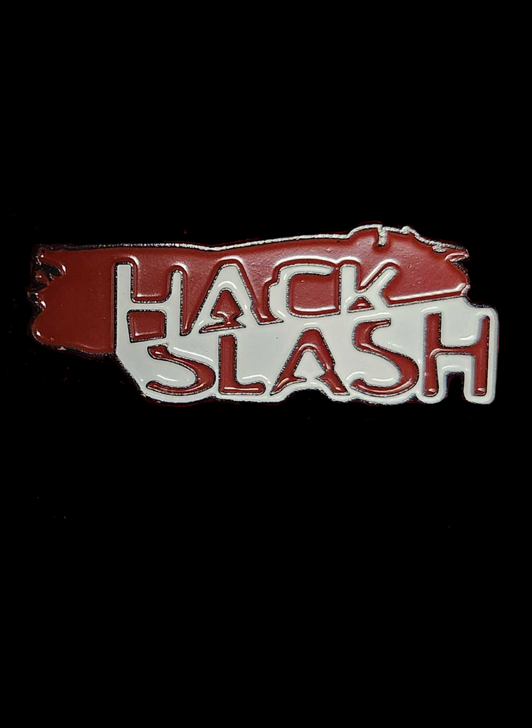 Hack/Slash Logo Enamel Pin