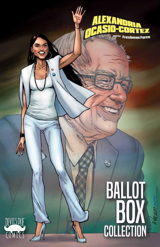 Alexandria Ocasio-Cortez and the Freshman Force: Ballot Box Collection Kickstarter Edition